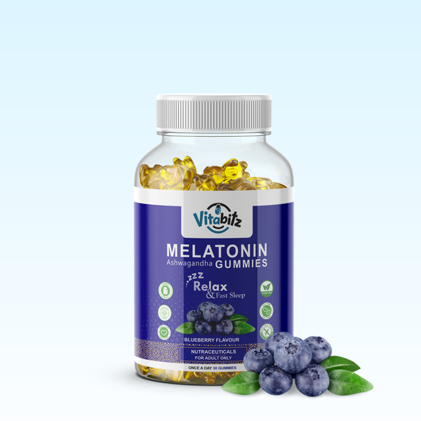 Vitabitz Melatonin Ashwagandha Gummies