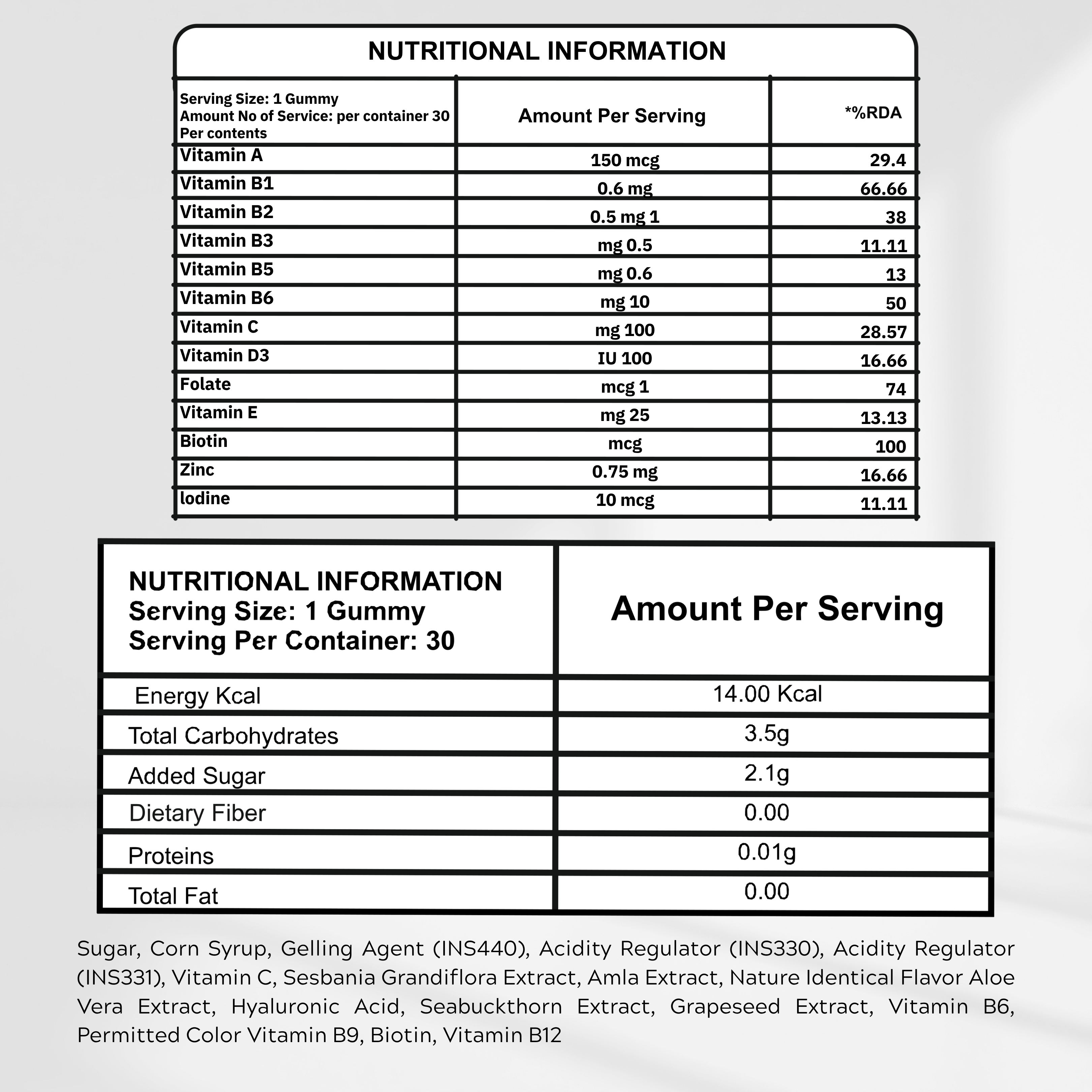 Vitabitz Kids Multivitamin Gummies