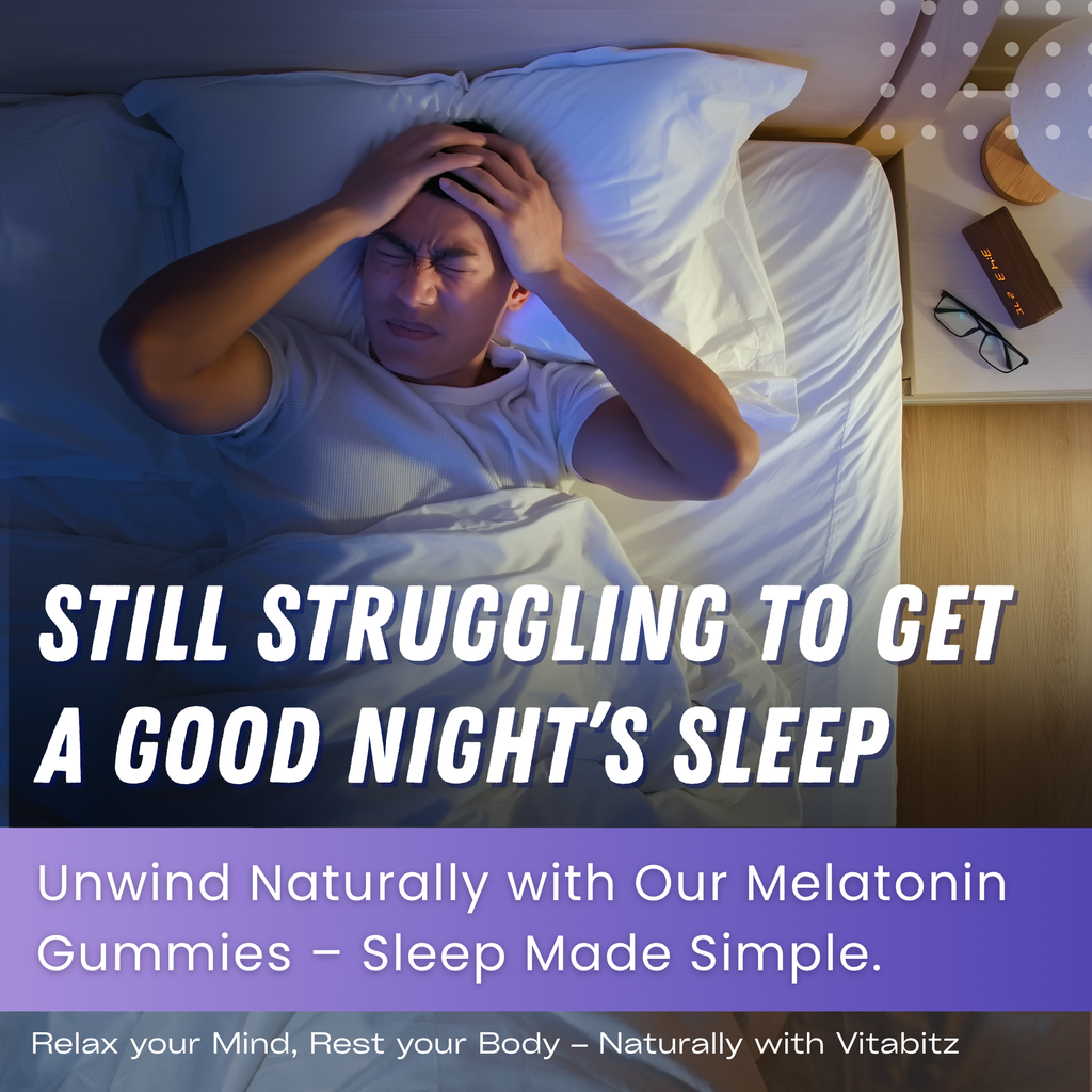 Vitabitz Melatonin Ashwagandha Gummies
