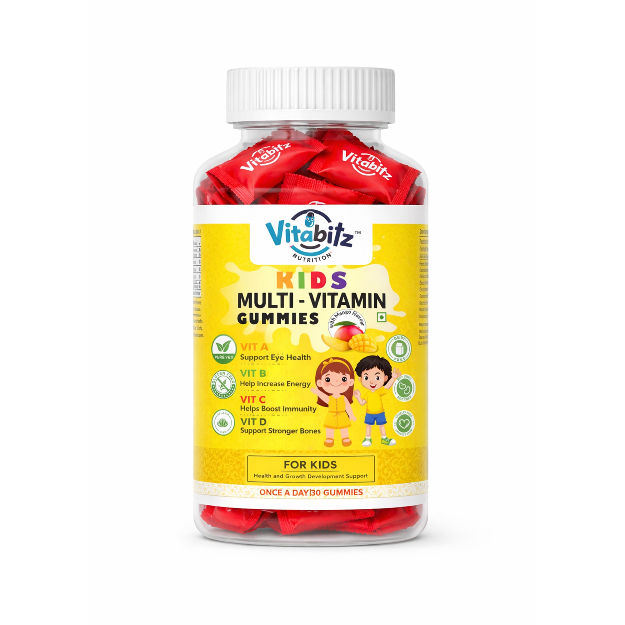 Vitabitz Kids Multivitamin Gummies