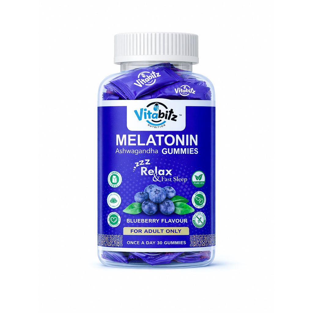 Vitabitz Melatonin Ashwagandha Gummies