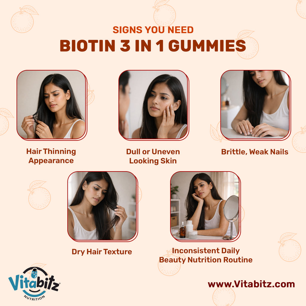 Biotin 3 in 1 Gummies