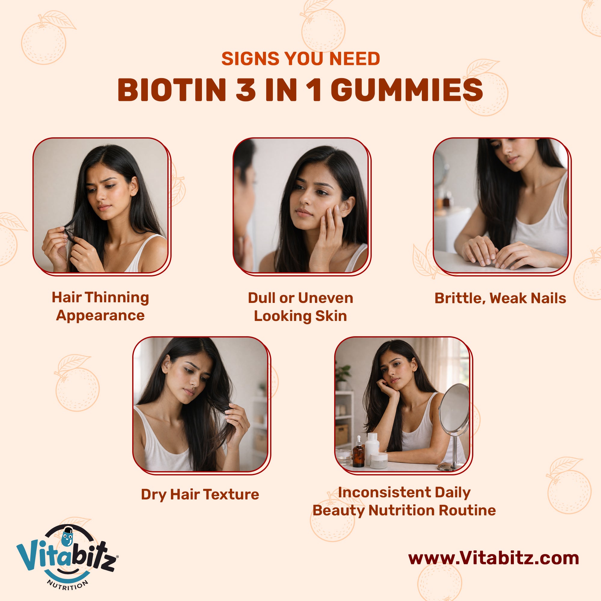 Biotin 3 in 1 Gummies