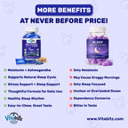 Chelated Magnesium Glycinate + 5 Melatonin Gummies