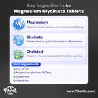 Chelated Magnesium Glycinate + 5 Melatonin Gummies