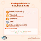 Biotin 3 in 1 Gummies