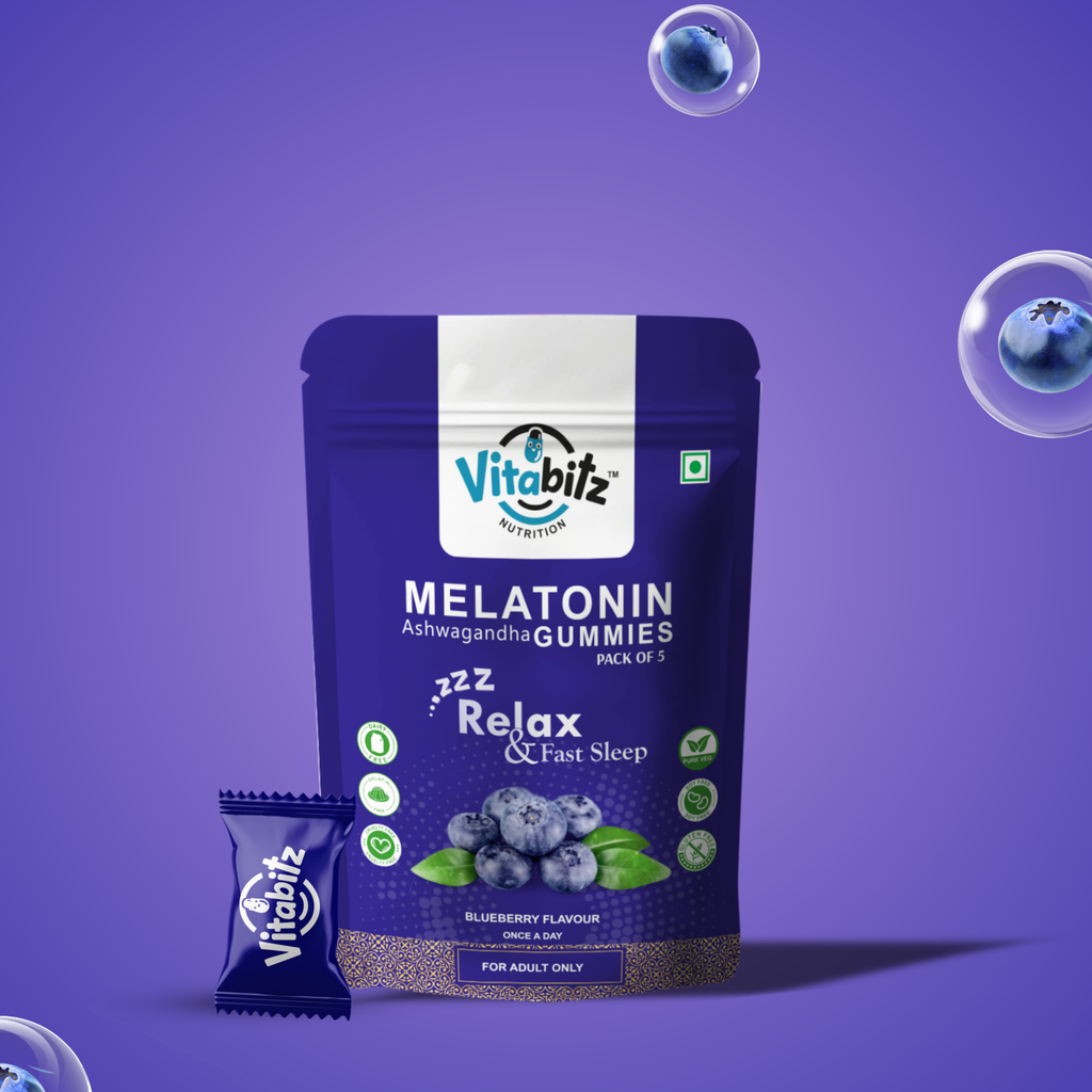 Vitabitz Melatonin Ashwagandha Gummies